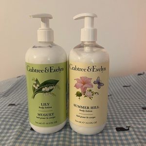 2* Crabtree Evelyne Body Lotion